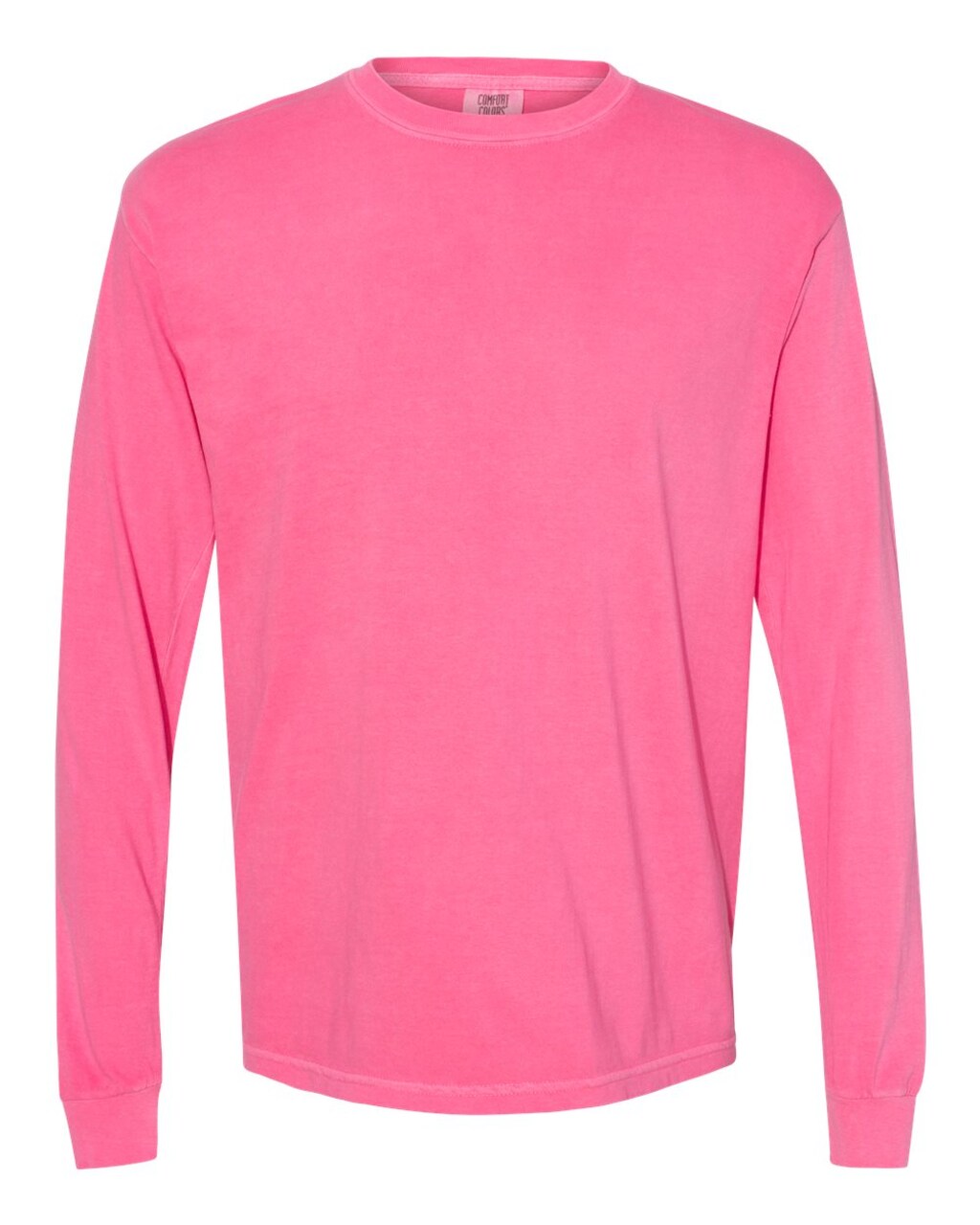 Comfort Colors® Garments Dyed Heavyweight Crewneck Long Sleeve T-Shirt